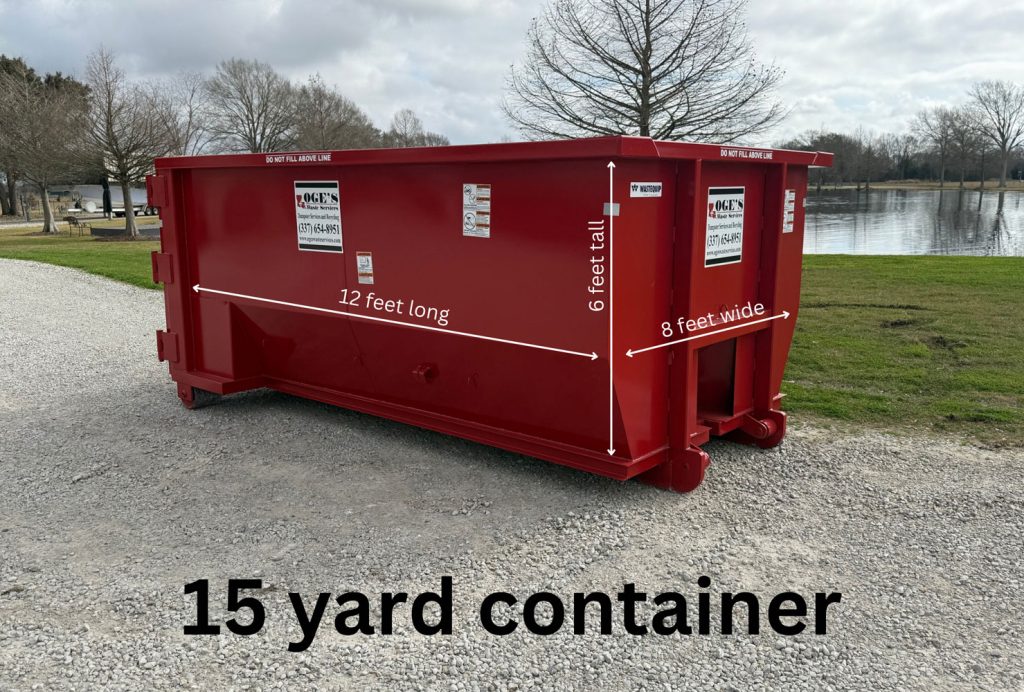15-Yard Dumpster Rental
