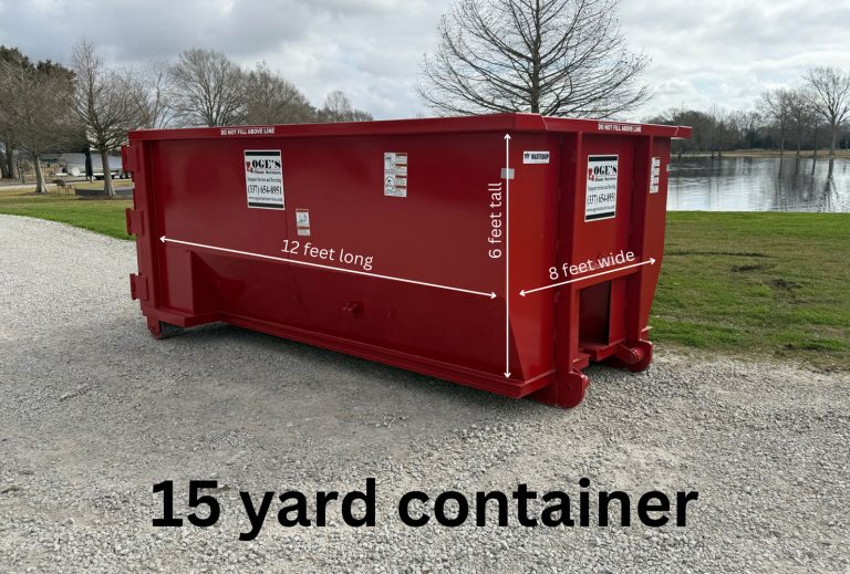 15-Yard Dumpster Rental