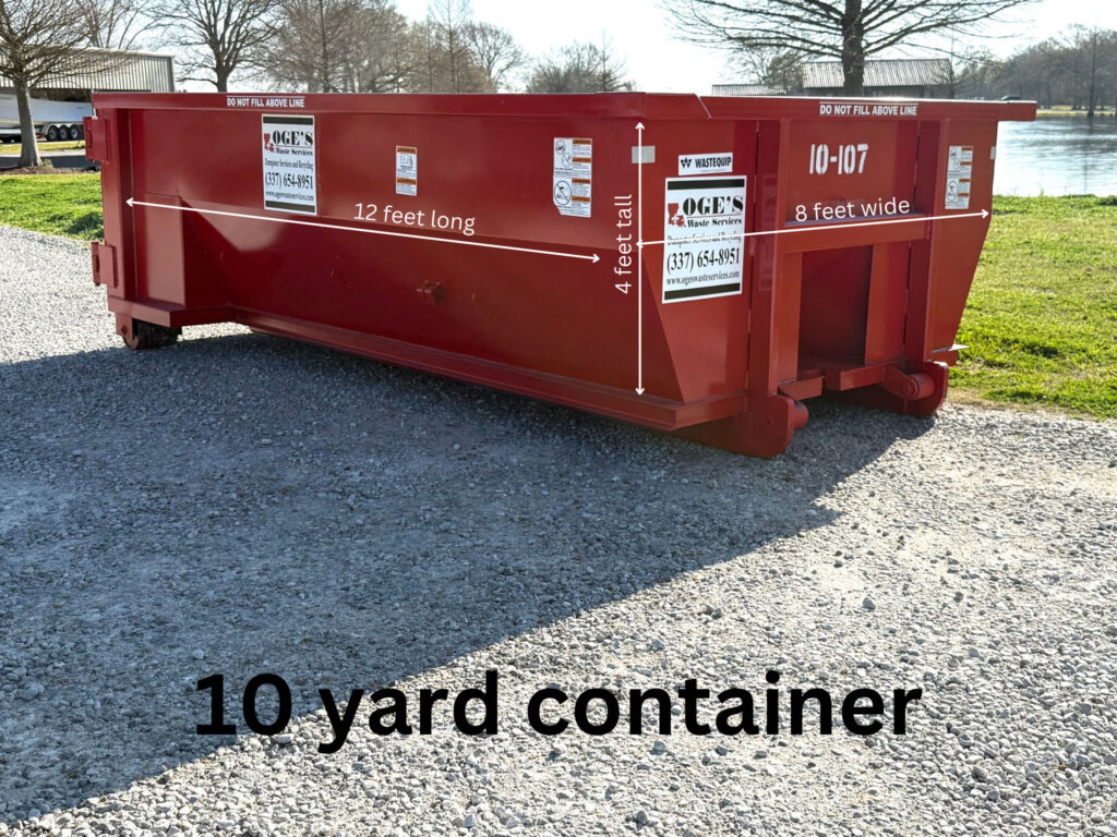 10-Yard Dumpster Rental